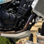 Защита картера (поддона) алюминиевая серебристая Royal Enfield. Guerrilla 450, KXA00479