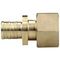 Муфта VARMEGA Slide-fit переходная (переходник) ВР, 20х3/4quot;, аксиальная, латунь, VM51314