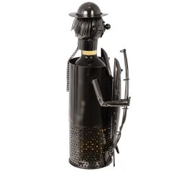 GAEM Подставка для бутылки "Рыбак", L16 W11 H21 см