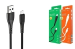 Кабель Borofone BX37 USB-microUSB 2.4A 1м PVC Black