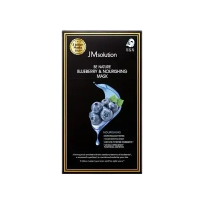 JMsolution Be Nature Blueberry & Nourishing Mask питательная маска с черникой