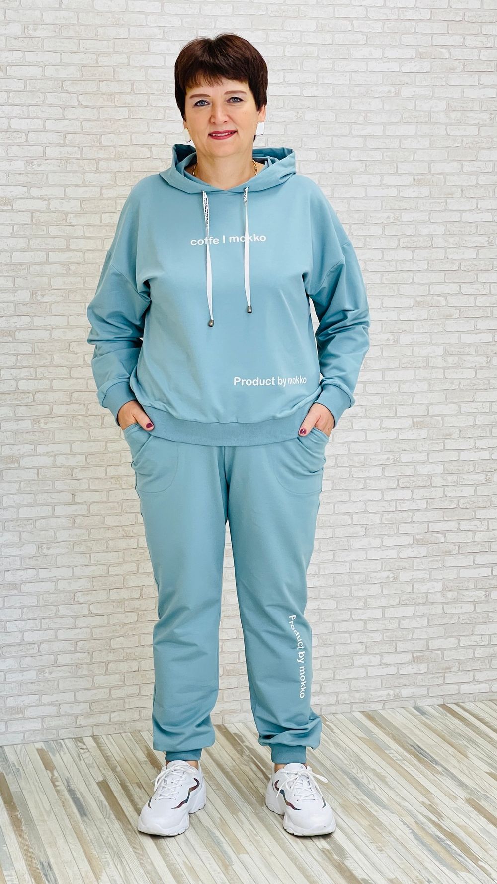 Костюм МЛ-2002-1П (голубой пепел)