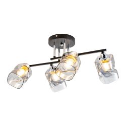 Citilux Клаус CL134145 Люстра потолочная Чёрная