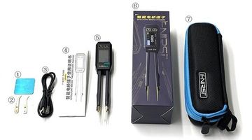 Миниатюрный портативный измеритель-пинцет LCR-ST1