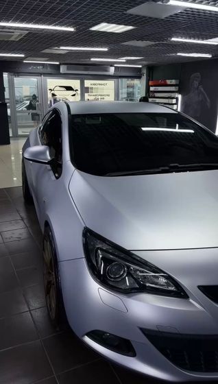 Carbins Color PPF Matte Aluminium MF 02 серебро матовая цветная полиуретановая защитная антигравийная пленка