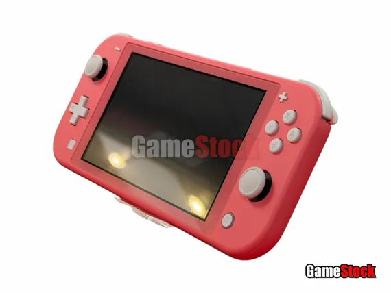 Игровая приставка Nintendo Switch Lite 32GB Коралловый (Новый) + Чип + 128GB Б/У
