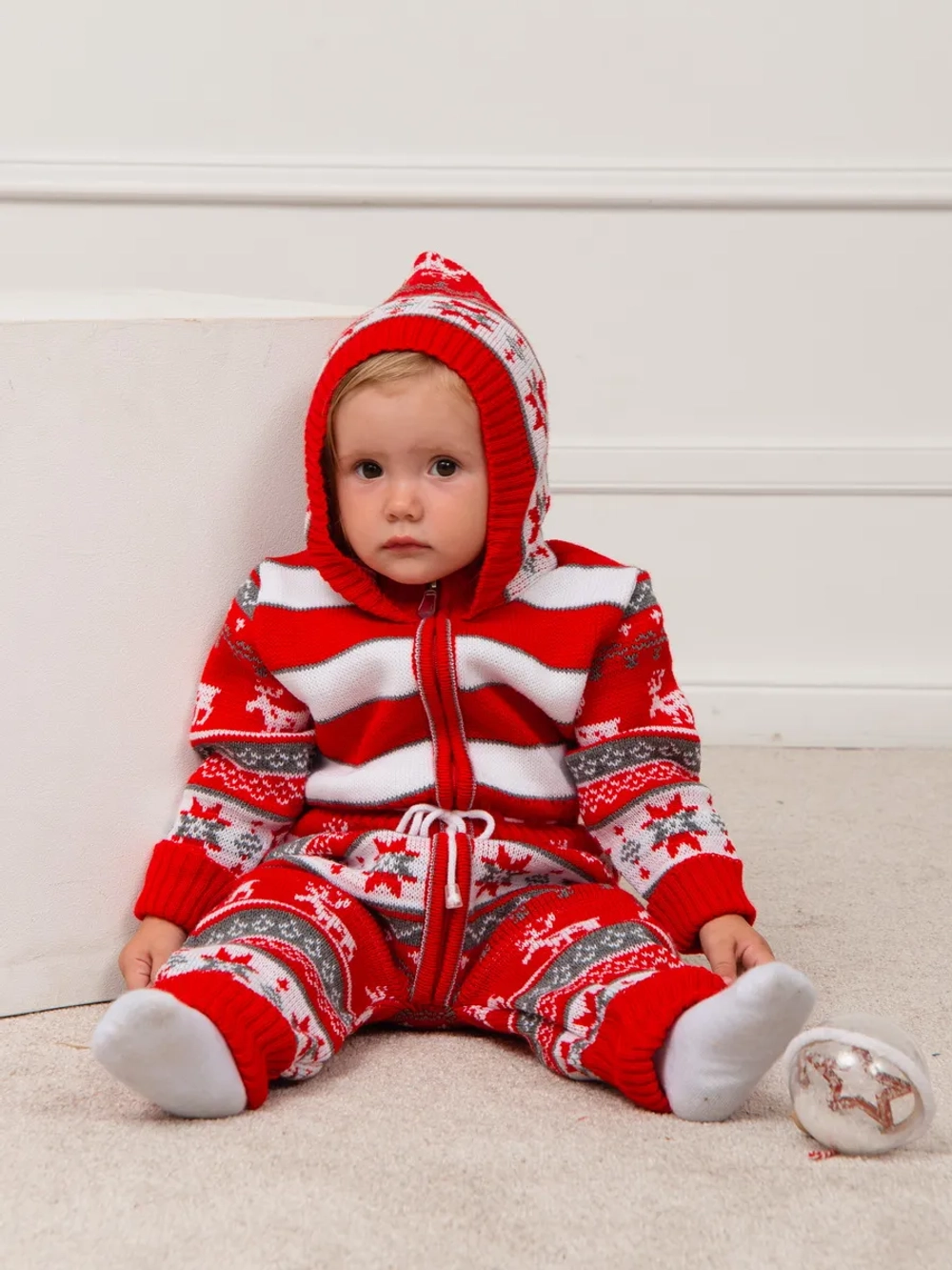 Комбинезон вязаный