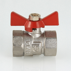 Кран шаровой VALTEC COMPACT рукоятка бабочка вн.-вн.