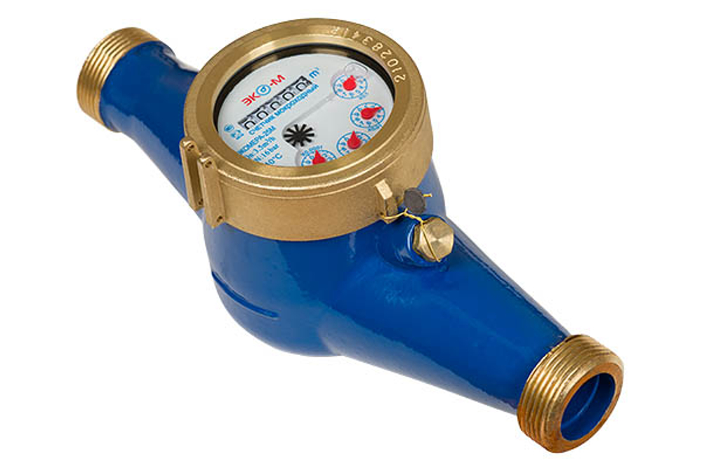 Счётчик воды мокроходный Экомера-М с глицерином, антимагнитный, холодный, Эко-М