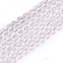 Бусина шар гладкий хрусталь асс.