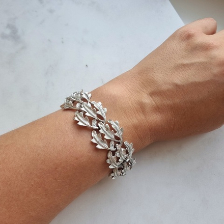 Браслет BSK листьями