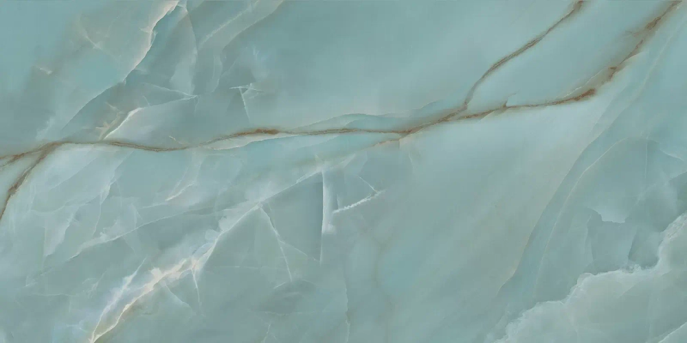 Настенная плитка Alma Ceramica TWU2550MRM60 Maritime 24.9x50 бирюзовая матовая под оникс