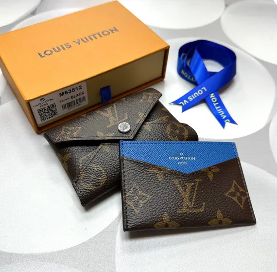 Держатель для карт Louis Vuitton Kirigami красный