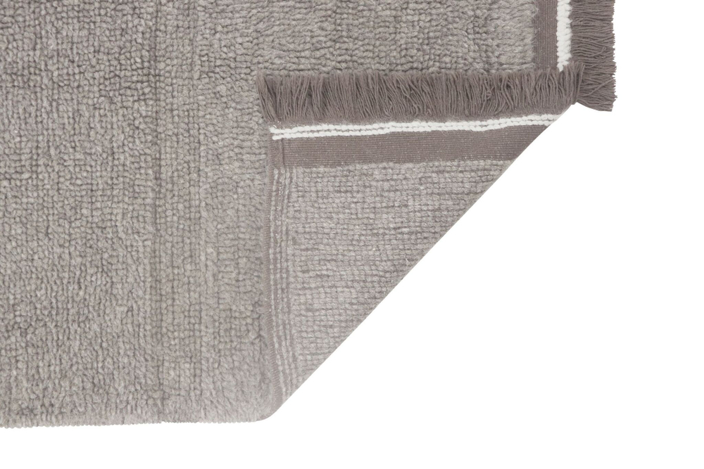 Шерстяной стираемый ковер Lorena Canals Steppe Sheep Grey XL (200 x 300 см)