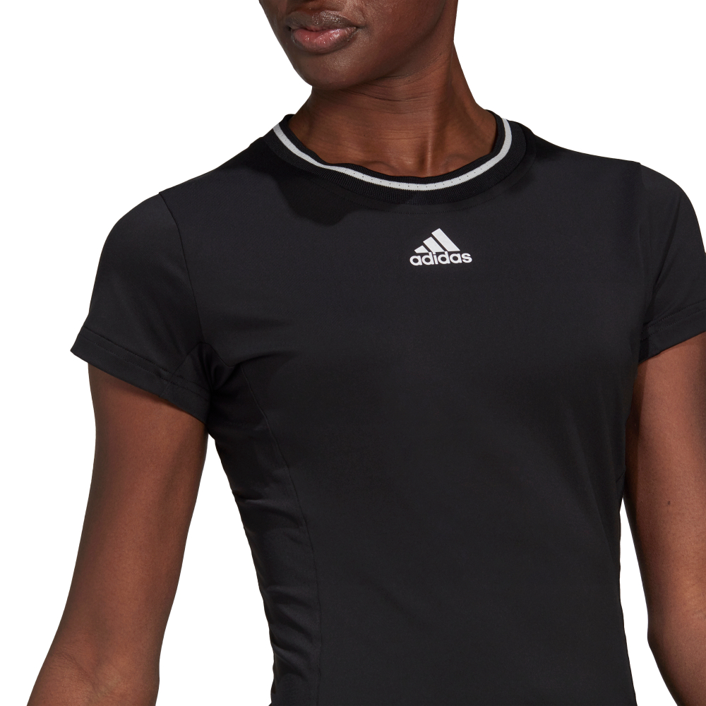 Женская теннисная футболка Adidas Freelift Tee W - Black