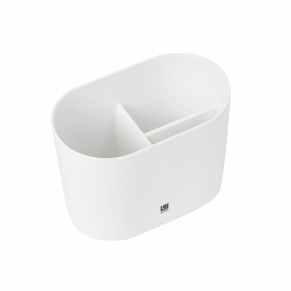 Стакан для зубных щеток step белый