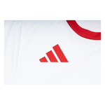 Баскетбольная футболка Adidas match T-shirt of Polish volleyball players Paris '24, white