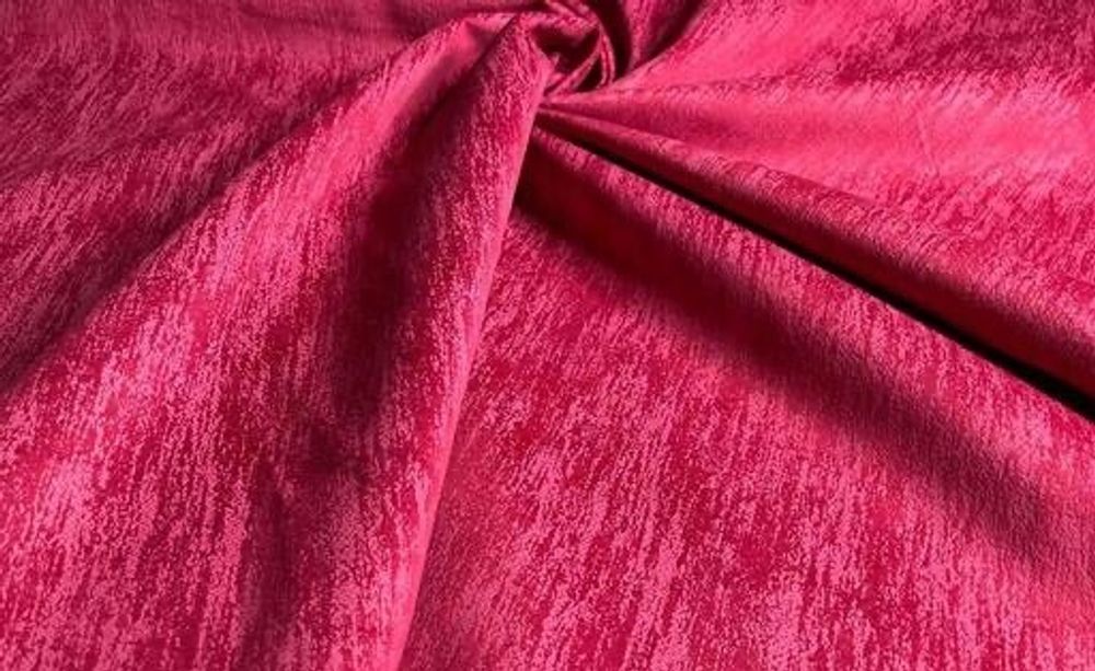 Велюр Барк 30 малиновый