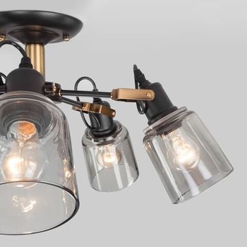 70111/5 / потолочный светильник / черный