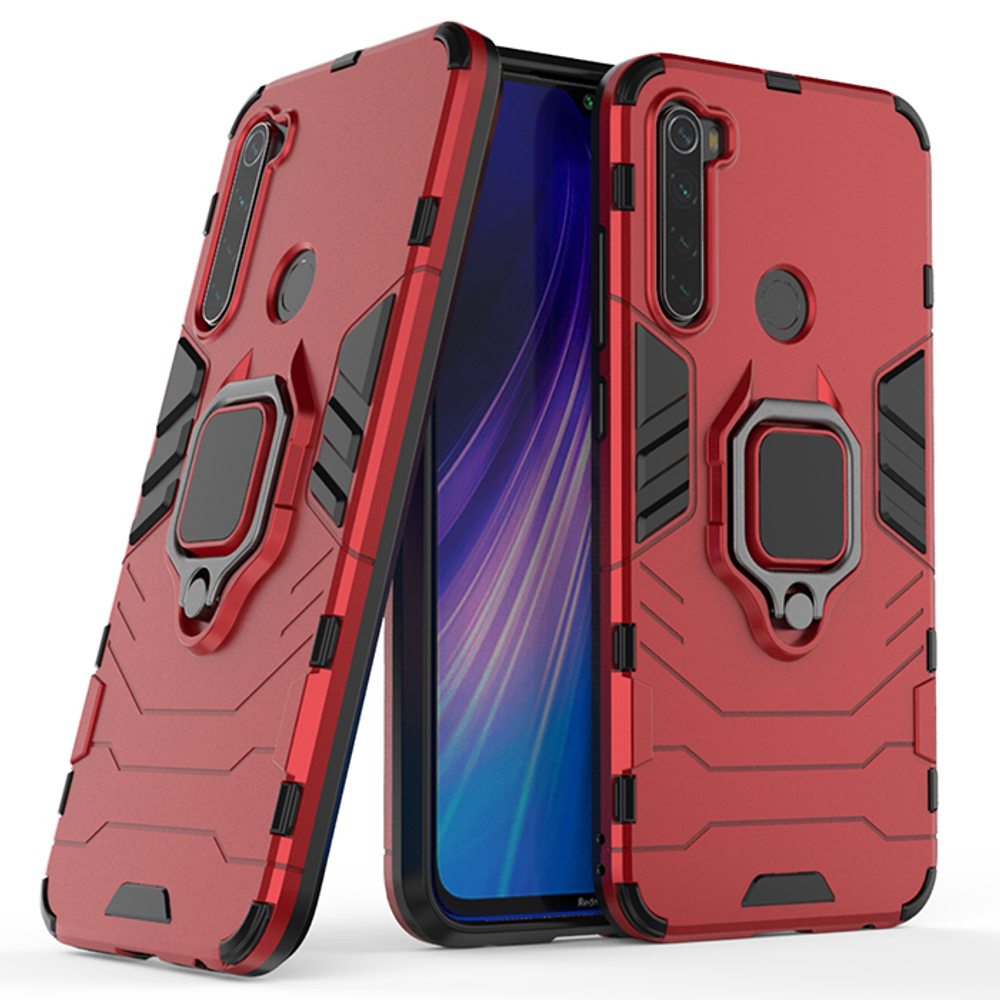 Противоударный чехол с кольцом Panther Case для Xiaomi Redmi Note 8