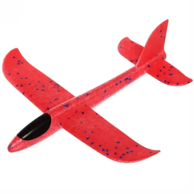 Самолет метательный «Истребитель» 35*36 см, микс