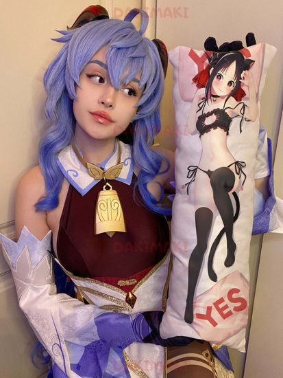 Мини дакимакура Кагуя Синомия из Госпожа Кагуя: в любви как на войне арт. M0741, 60х20 см