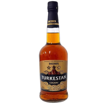 Коньяк Туркестан 3 года 0.5 л