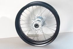 42650-KZZ-A21.  WHEEL SUB ASSY,RR. BLACK COLOR. CRF250M. motard.