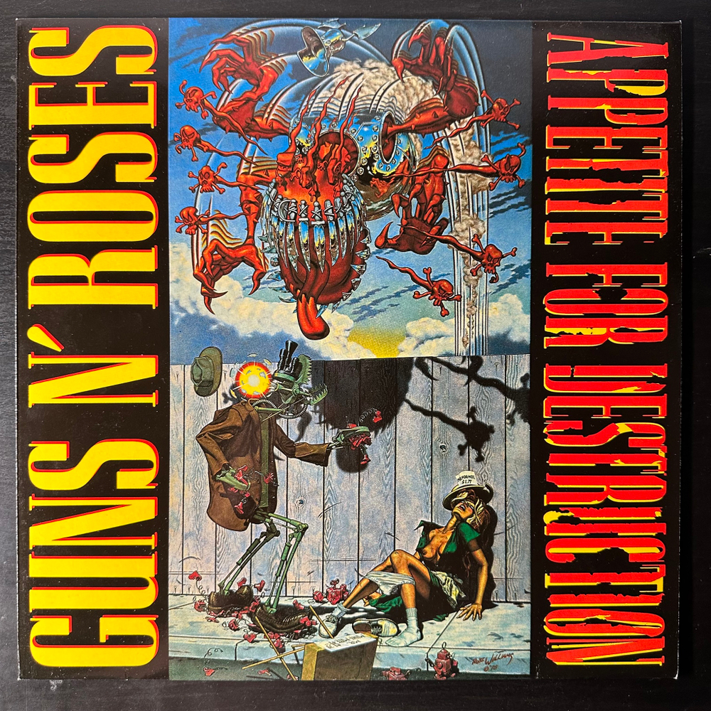 Guns N' Roses ‎– Appetite For Destruction (Европа 1990г.)