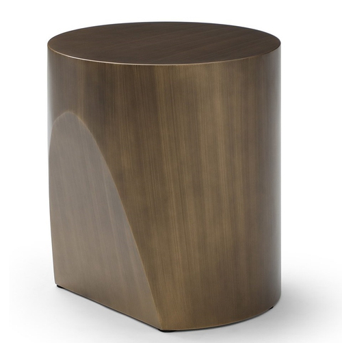 Стол журнальный CT6105-3I (D45) матовая бронза/металл