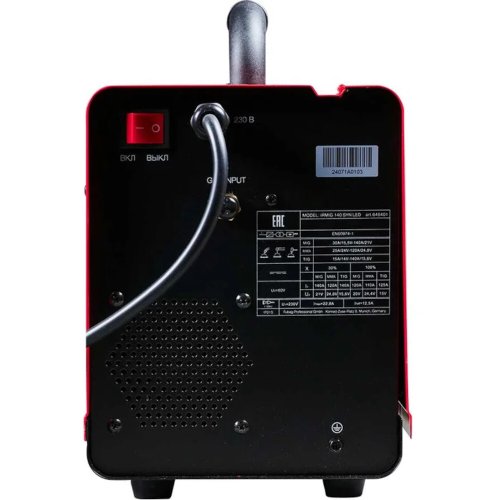 Сварочный аппарат Fubag IRMIG 160 SYN LED+ горелка 150А