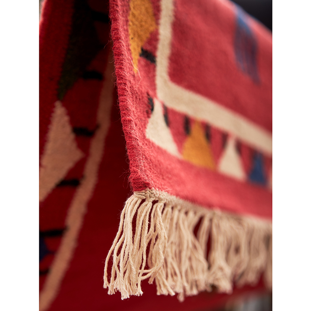 Ковер из шерсти по мотивам чувашских орнаментов 160х230см Tkano Cultural Heritage