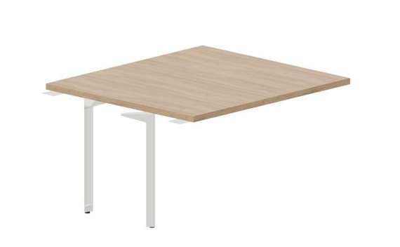 Стол для совещаний 140х126х76см (толщина столешницы 3,6см) - приставной элемент