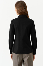 22730 Блузка женская (черный 2)