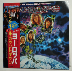 Винтажная виниловая пластинка LP Europe The Final Countdown (Japan 1986) (Obi)