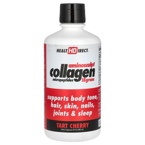 Health Direct, AminoSculpt® Collagen Micropeptides, вишня, 18 г, 887 мл (30 жидк. Унций)