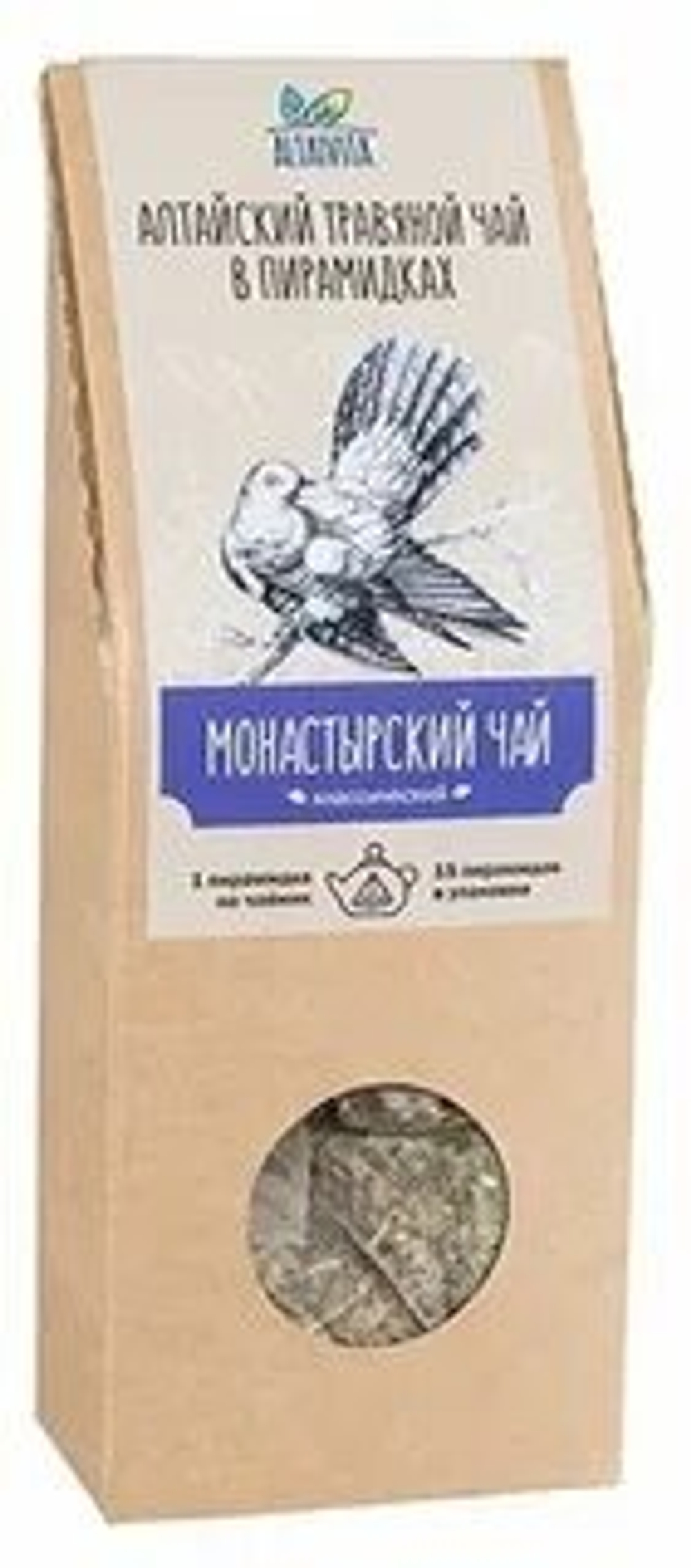 Травяной чай «Монастырский» в пирамидках
