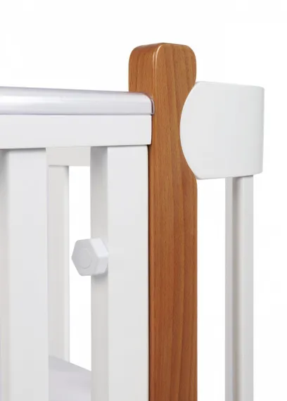 Кроватка-трансформер Happy Baby Mommy Lux Белая