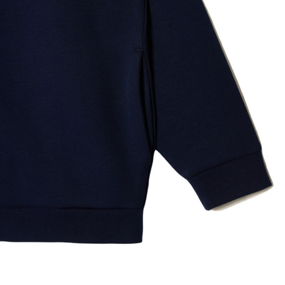 Кофта для мальчика теннисная Lacoste Kids' Zip-Up Sweatshirt - небесный