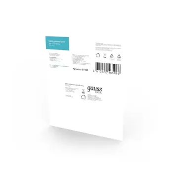 Набор коннекторов для светодиодной ленты Т-образный коннектор, 3 клипсы, 8-10 мм, IP20 BT400 Basic Gauss