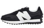 Foot Locker x New Balance NB 327 simple and comfortable fabric synthetic leather shock absorption, non-slip, wear-resistant, breathable, low-cut casual running shoes men's black and white