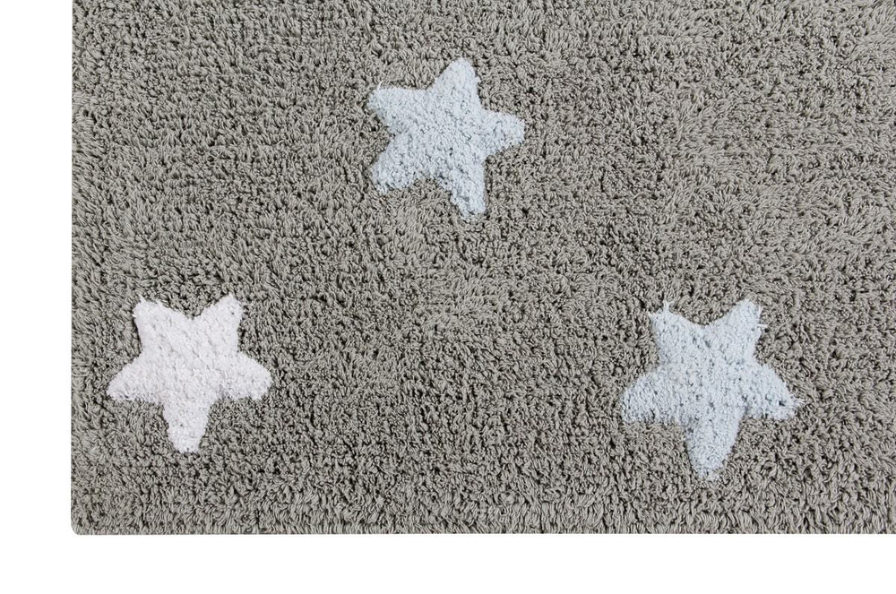 Ковер Lorena Canals Tricolor Stars Grey-Blue (120 x 160 см)
