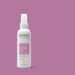 Goldwell Stylesign Everyday Blow-dry Spray - Термозащитный спрей для укладки, профессиональный стайлинг, защита для волос, 200 мл
