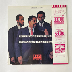 Винтажная виниловая пластинка LP The Modern Jazz Quartet, Blues At Carnegie Hall (Япония 1973) (Оби)