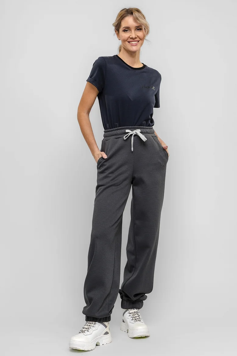 Брюки спортивные, женские, цвет "Пепел костра"