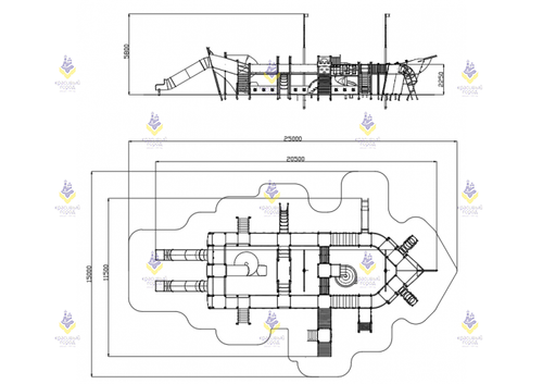 Игровой комплекс  «Фрегат Император»