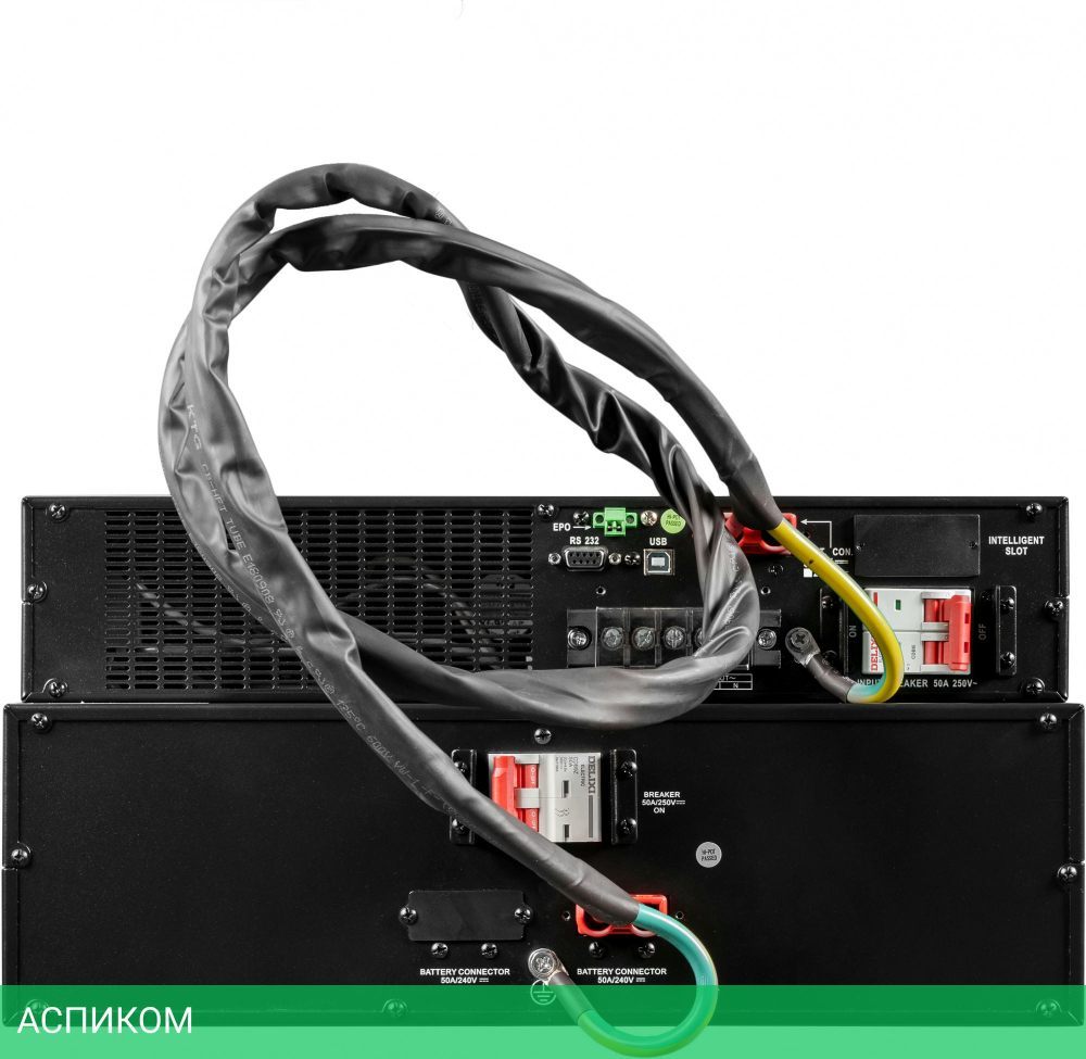 Источник бесперебойного питания Systeme Electric Smart-Save Online SRV 6000ВА (SRVSE6KRTXLI5U)