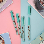 Ручка шариковая 0,7мм, синяя "FreshWrite. Кофемания. Шоколадный коктейль" (Bruno Visconti)