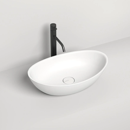 Раковина Salini Callista 1101203SM накладная 56 cм, цвет белый матовый