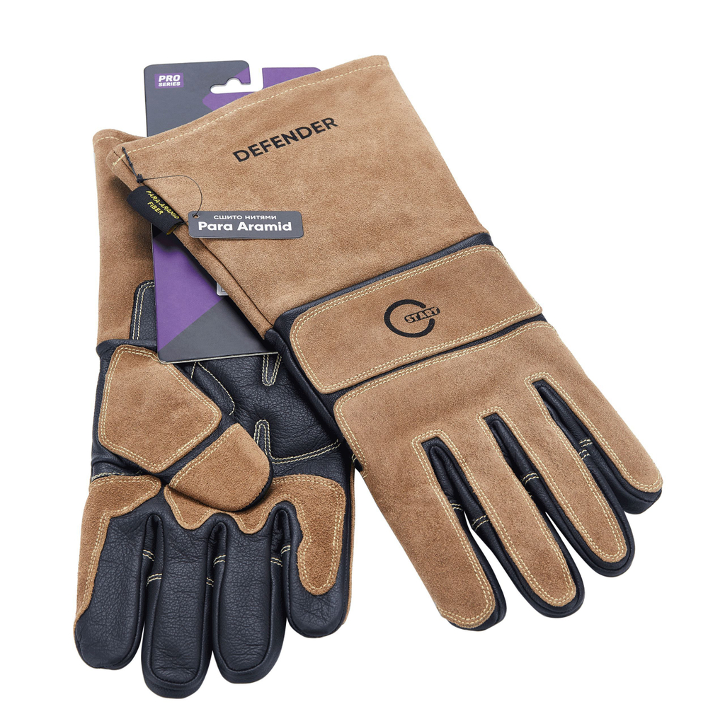 START DEFENDER STG1950, Краги из спилка и кожи (50)